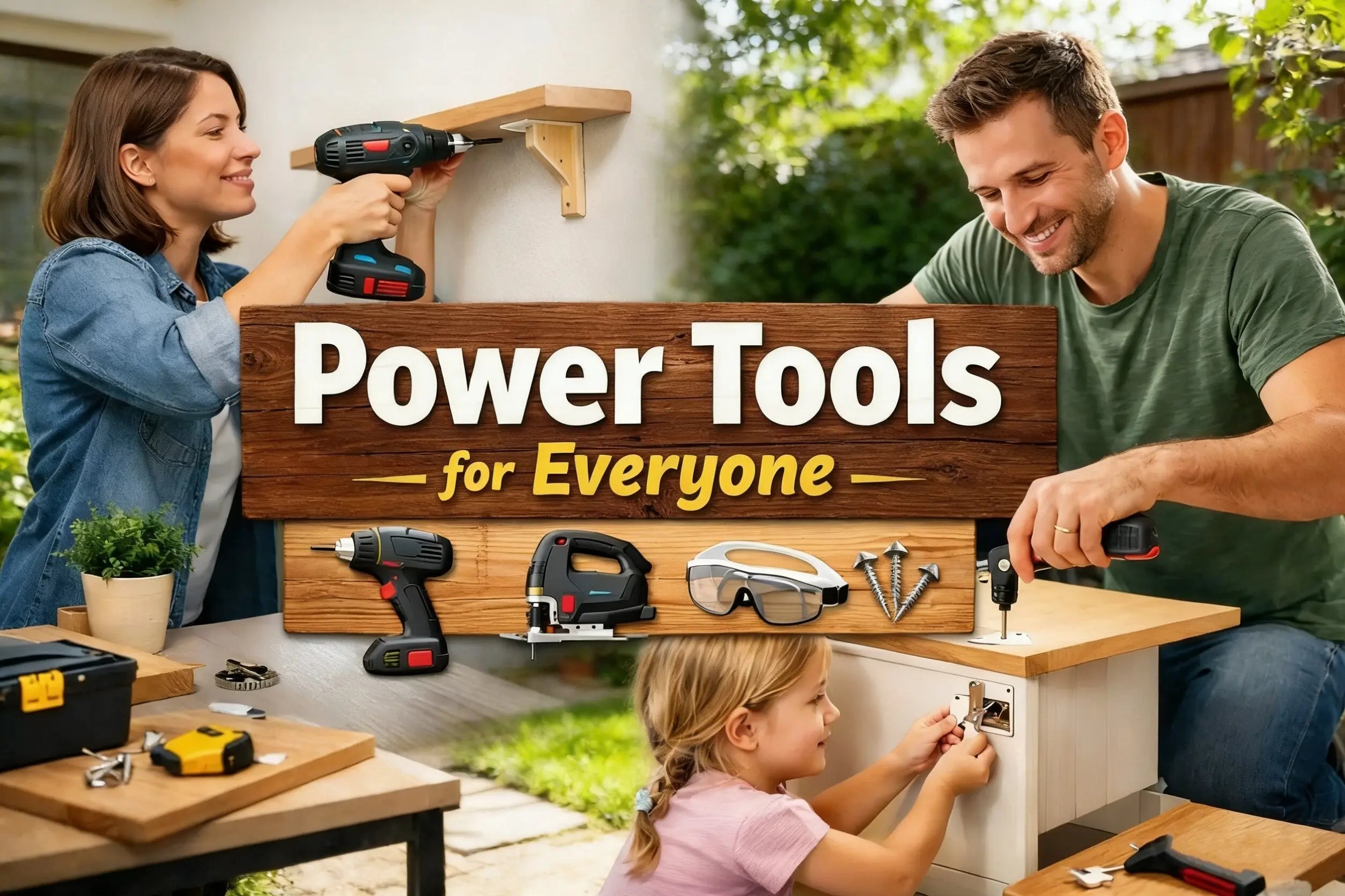 Power Tools Are Not Just for Professionals Anymore