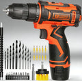 Jardinessent 12V Cordless Drill Set with LED Light and Accessories